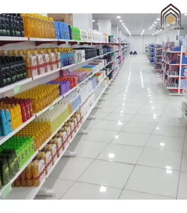 شلف فلزی پایه ال سامان انبار شرق طوس مشبک - 6