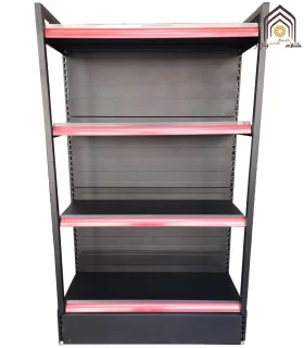 شلف دوطرفه فروشگاهی کارینا سامان انبار شرق طوس مشبک - 2