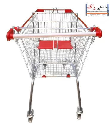 کالسکه خرید فروشگاهی 125 لیتر صنایع مفتولی آریا توس - 4