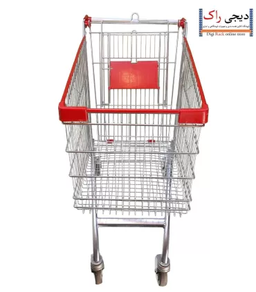 کالسکه خرید فروشگاهی 125 لیتر صنایع مفتولی آریا توس - 5